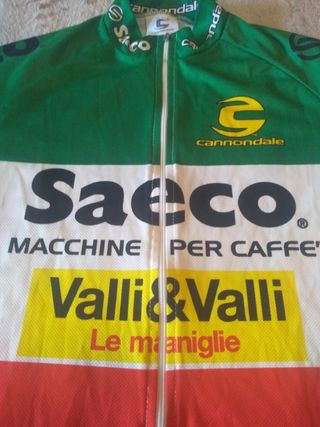 Maillot ciclismo Saeco Valli&Valli