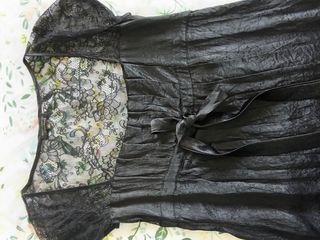 Vestido Adolfo Domínguez negro, talla 6