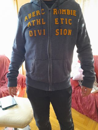 Chaqueta Abercrombie & Fitch gris