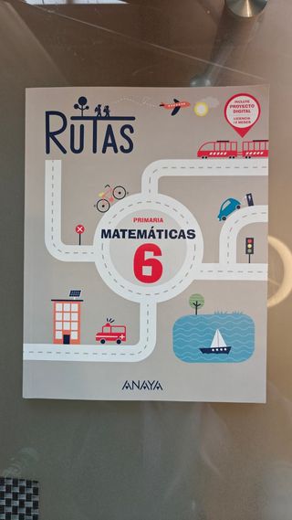 Matemáticas 6.Anaya, RUTAS