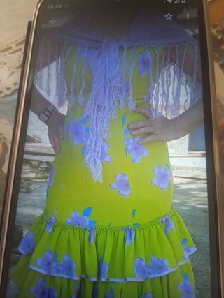Traje de flamenca 