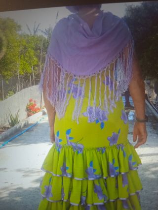 Traje de flamenca 