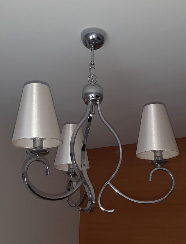 Lámpara de techo 3 brazos