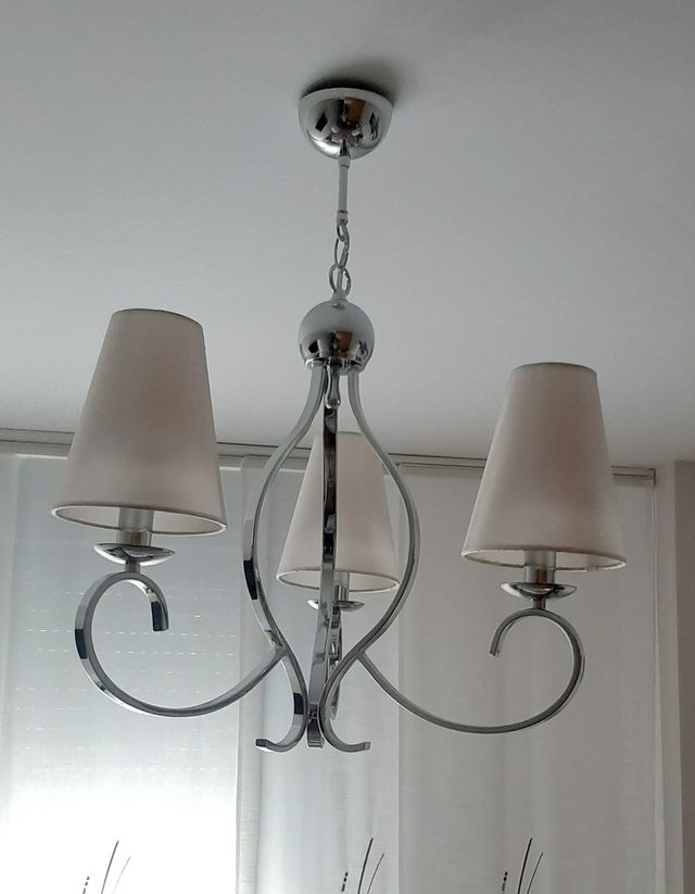 Lámpara de techo 3 brazos