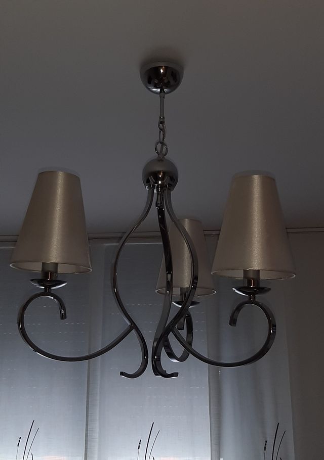 Lámpara de techo 3 brazos