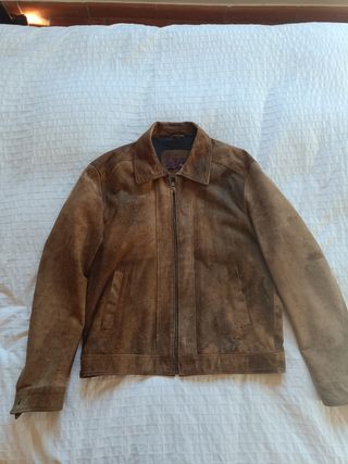 Chaqueta piel Zara