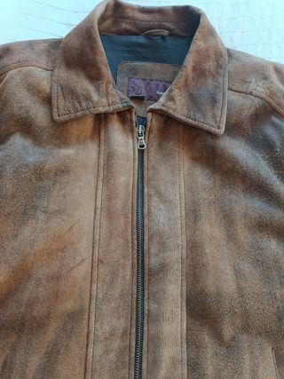 Chaqueta piel Zara