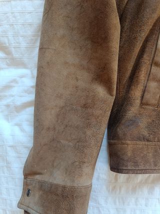 Chaqueta piel Zara
