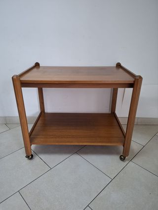 Carrellino scandinavo in palissandro