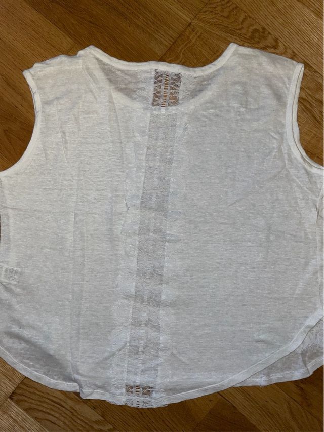 OYSHO - Camiseta blanca talla S