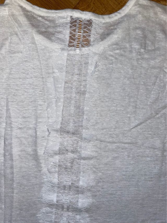 OYSHO - Camiseta blanca talla S