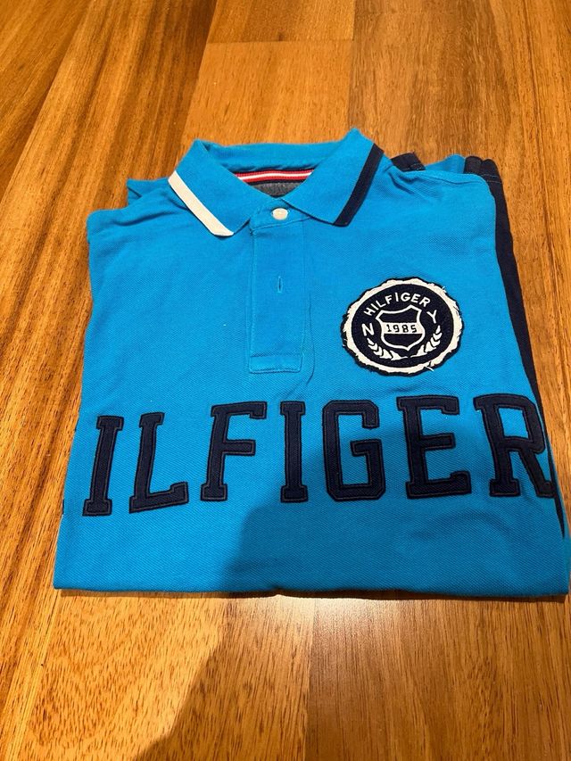 Polo Tommy Hilfiger XS Azul.