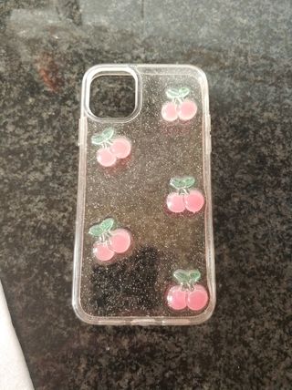 Funda iPhone 11 - Cerezas