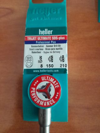 Brocas Trijet SDS-plus Heller (6x150, 8x150, 12x15