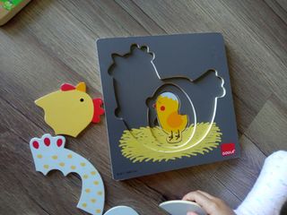 Juegos educativos madera bebé (1-4 años)