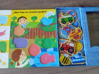 Juegos educativos madera bebé (1-4 años)