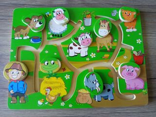 Juegos educativos madera bebé (1-4 años)