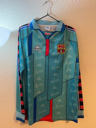 Camiseta Barça Kappa - Manga Larga