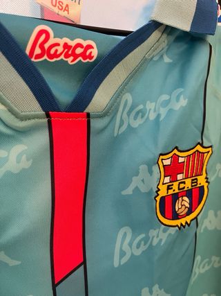 Camiseta Barça Kappa - Manga Larga