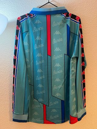 Camiseta Barça Kappa - Manga Larga