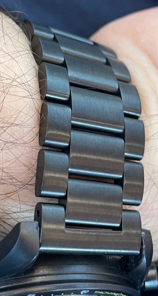 Correa negra compatible Moonswatch omega swatch