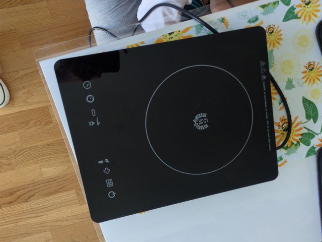 Placa inducción portátil