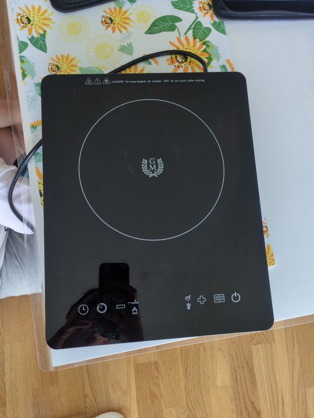 Placa inducción portátil