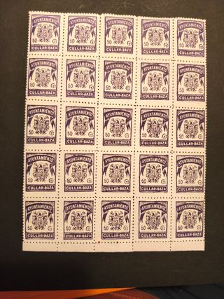 25 Sellos Cullar-Baza