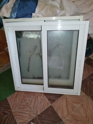 2 Ventanas aluminio correderas