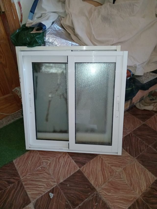 2 Ventanas aluminio correderas