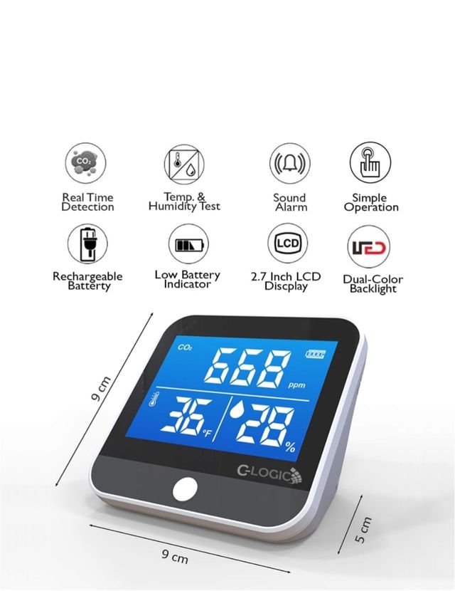 Monitor calidad aire C-LOGIC 7100-AQ
