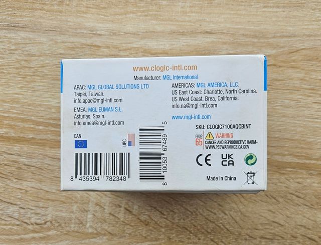 Monitor calidad aire C-LOGIC 7100-AQ