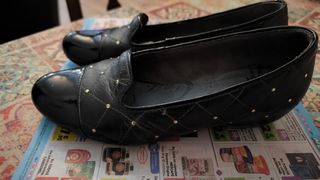 Zapatos piel negros -talla 37,  marca Pitillos 