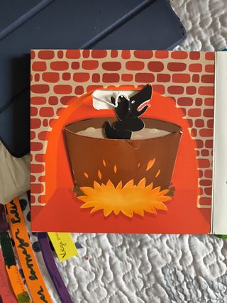 Los tres cerditos: Con texturas en el interior