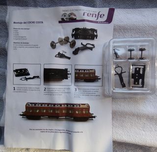 Coche costa con linternon Renfe Electrotren h0