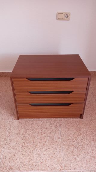 2 Mesitas Noche Madera