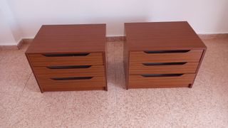 2 Mesitas Noche Madera