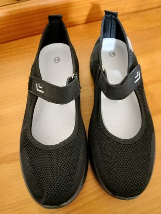 Zapatos deportivos mujer - negros - talla 41