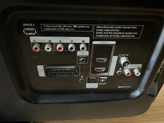 TV Samsung 50" negra