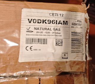 Calentador gas natural Cointra, nuevo