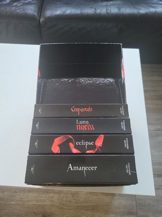 Libros Saga Crepúsculo