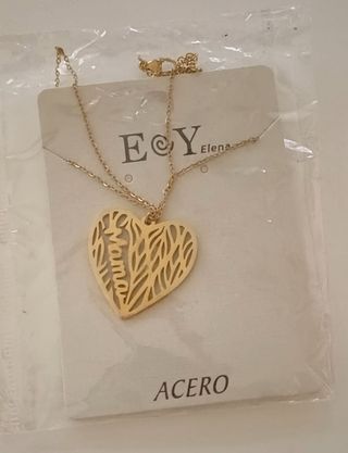 Collar corazón mamá