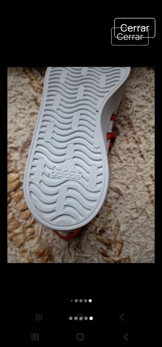 Zapatillas Adidas rojas - N°38