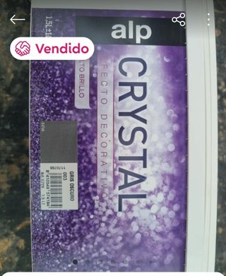 Pintura Alp Crystal Gris Oscuro 1,5L x2