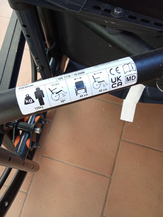 Silla ruedas Breezy Premium 600