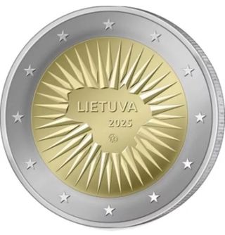 Moneda 2€ Lituania 2025 Defensa