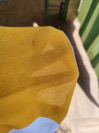 Traje Flamenca lunares Amarillo. 