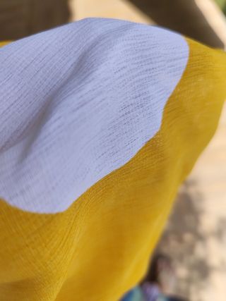 Traje Flamenca lunares Amarillo. 