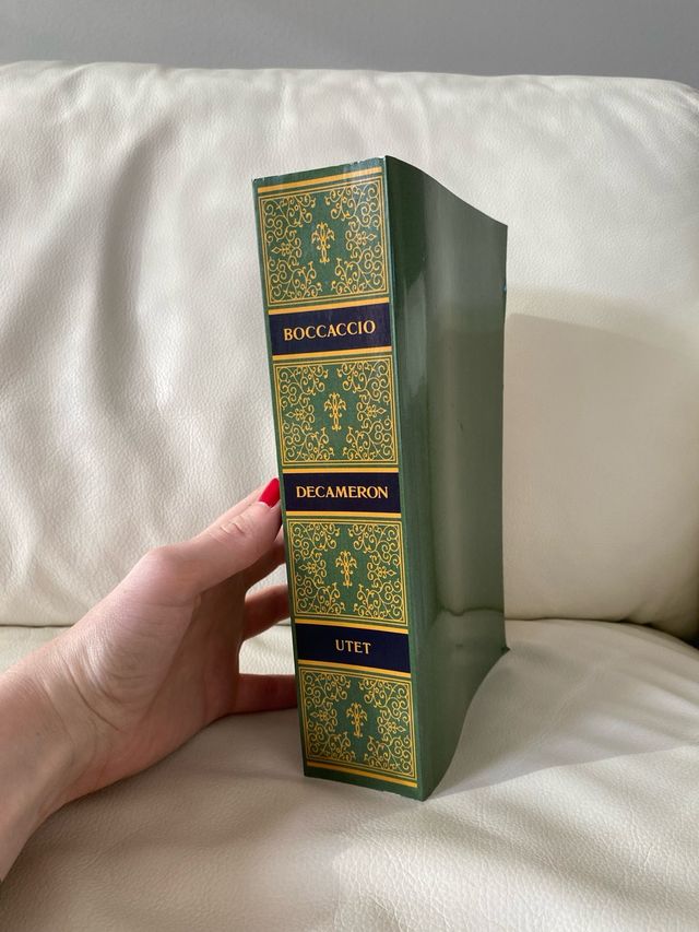 Libro “Decameron” di Boccaccio