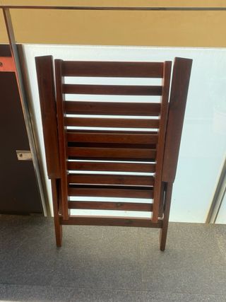 Silla madera plegable terraza Modelo NÄMMARÖ IKEA